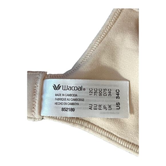 Wacoal Bra 852189 How Perfect Wire Free T-shirt size 34C - Picture 7 of 8